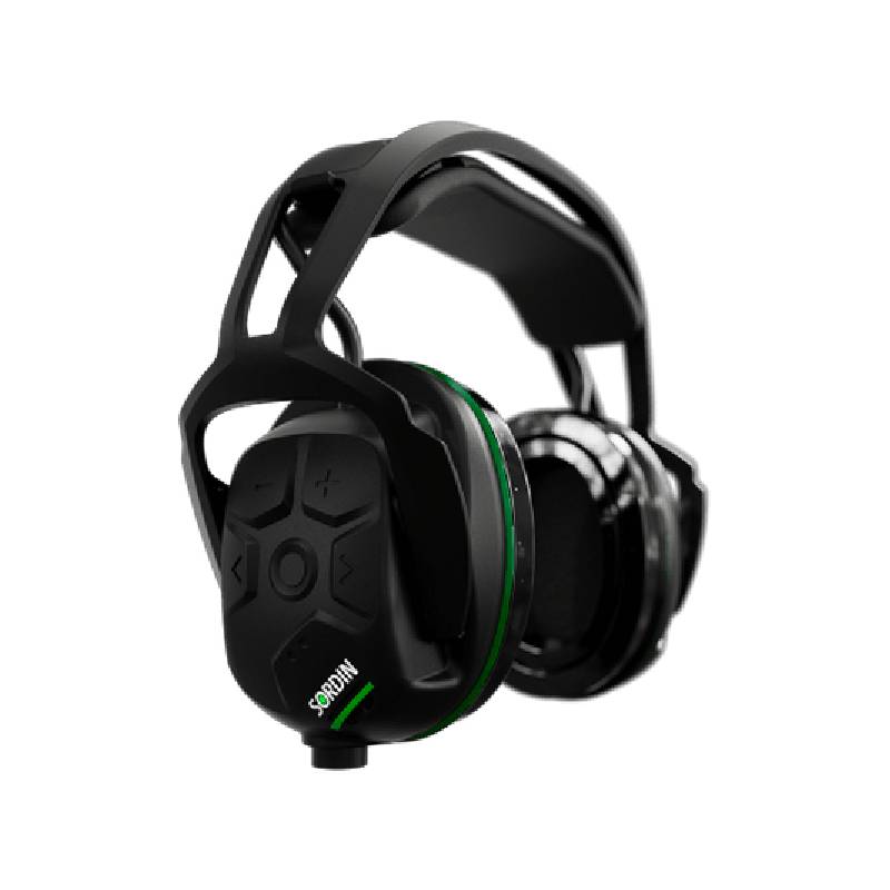 Sordin Sharp Hoofdband Zwart Gel