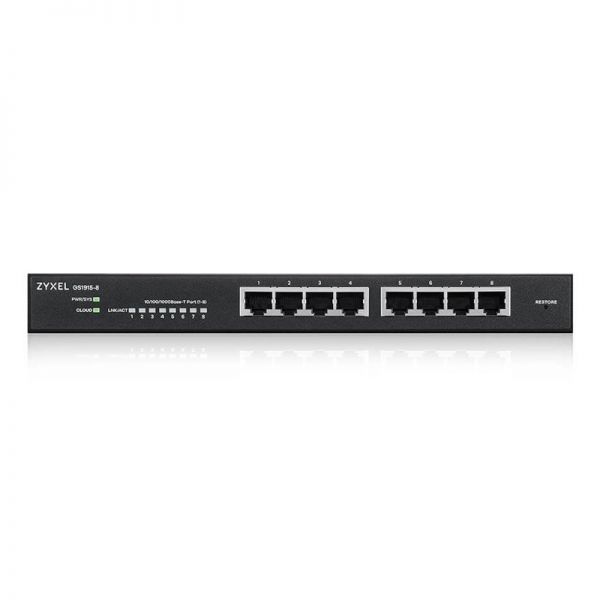 ZYXEL GS1915-8EP Smart Hybrid Mode switch