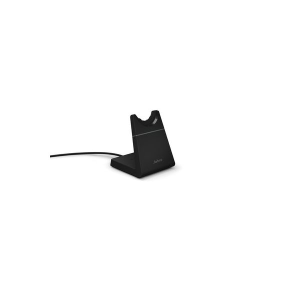 Jabra Evolve2 65 UC Mono met oplaadstand