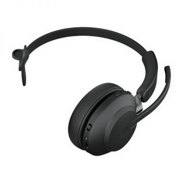 Jabra Evolve2 65 UC Mono met oplaadstand