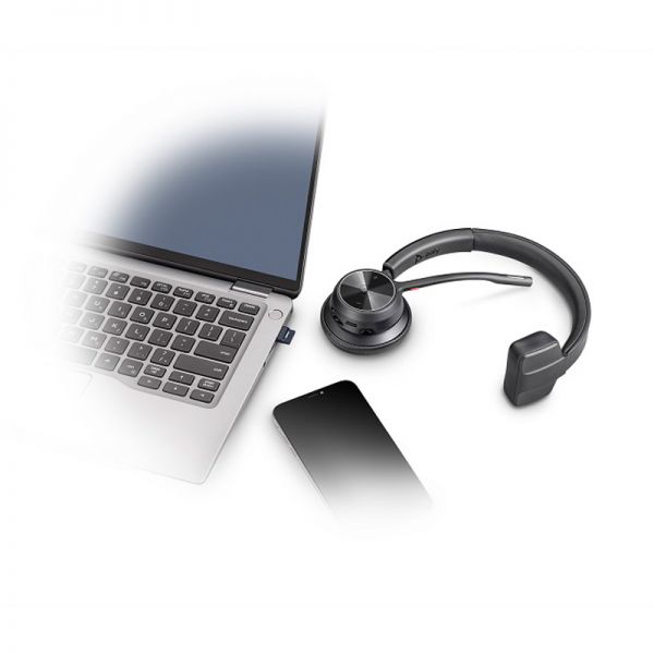 Poly Voyager 4310 USB-A Microsoft Teams + Oplaadstation