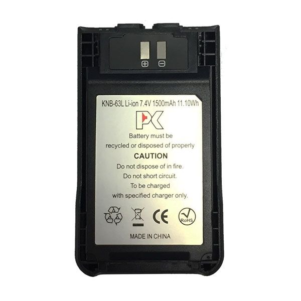 1550 mAh Batterij voor Kenwood Protalk TK-3501