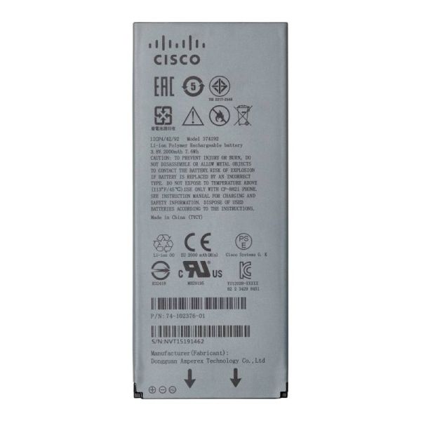 Gereviseerde Cisco 8821-batterij