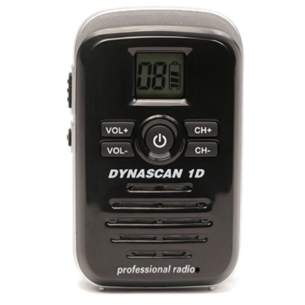 Pakket van 4: Dynascan 1D Walkie Talkie