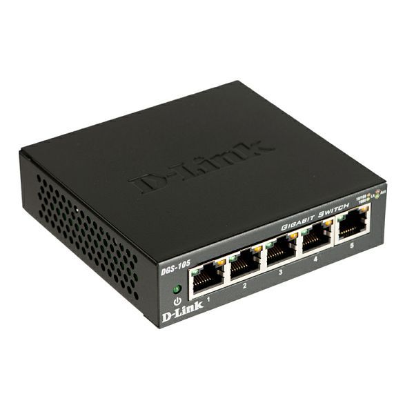 D-Link DGS 105 Switch - 5 poorten - 105 (1)