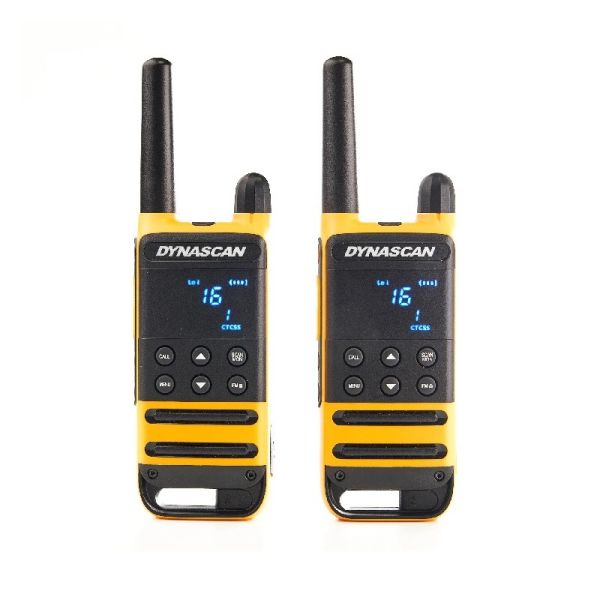 
Dynascan P19 Set Walkie-Talkies PMR-446 zonder licentie met hoesje