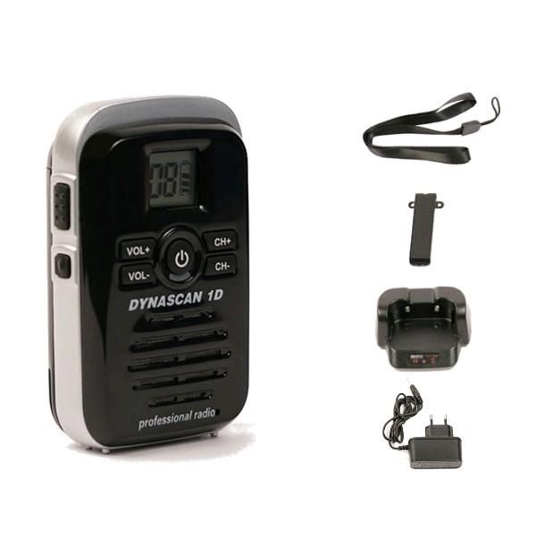 Pakket van 4: Dynascan 1D Walkie Talkie