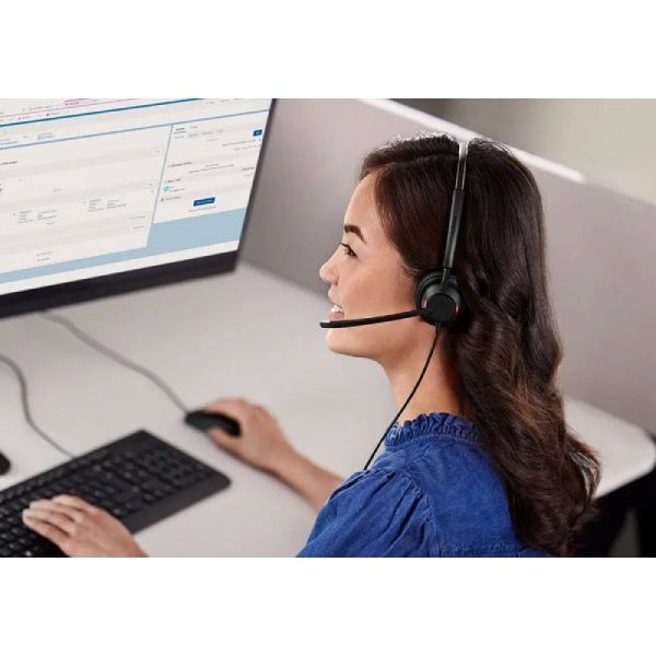 Jabra Engage 40 - (Inline Link) USB-C/A UC, Mono