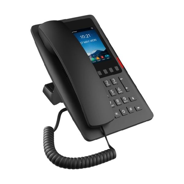 Fanvil H6W IP-telefoon met Wi-Fi voor hotel – Zwart
