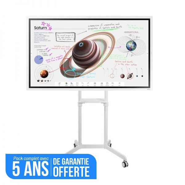 Samsung Flip Pro 65’’ + Neomounts standaard