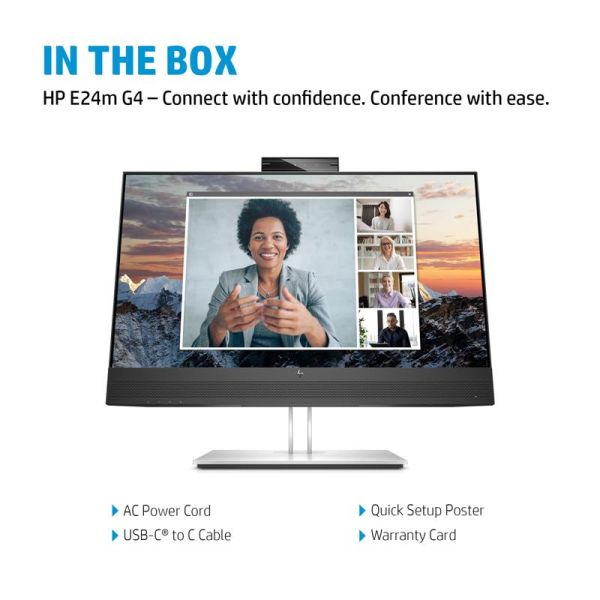 HP E24m G4 FHD USB-conferentiemonitor