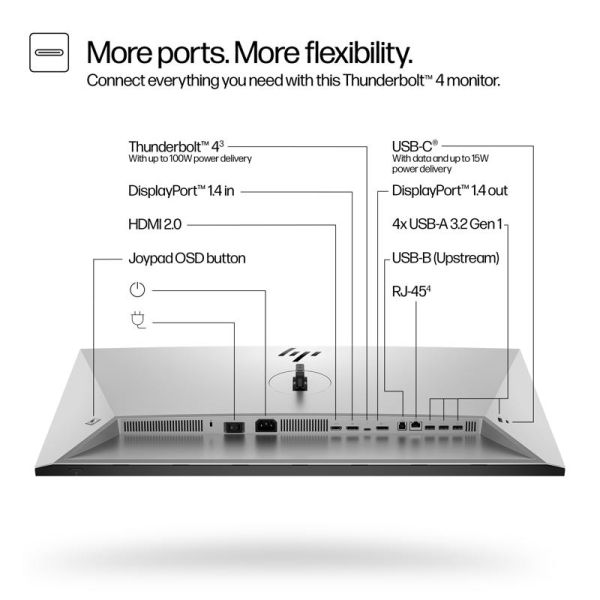 HP Serie 7 Pro 31,5'' 4K Thunderbolt 4 monitor