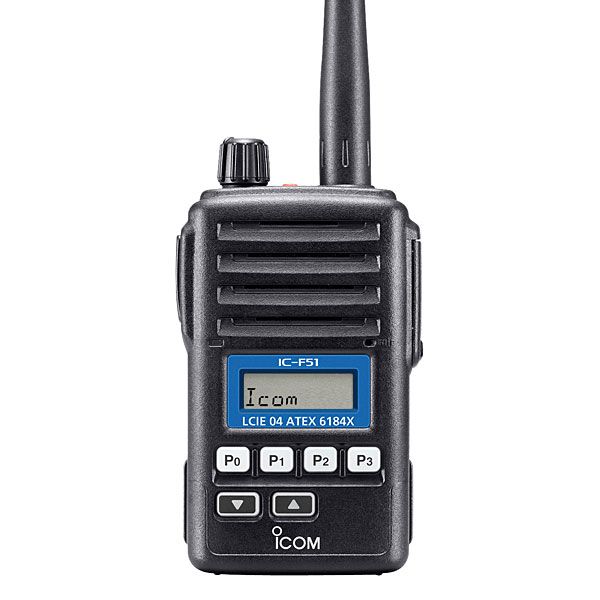 Walkie tICOM IC-F61 ATEX (UHF) 3alkie ATEX UHF