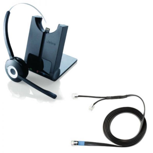 Jabra PRO 920 + Jabra Elektronische Hook Switch voor Siemens
