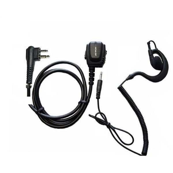 Motorola XT420 6-pack + 6 PTT oortjes & draagkoffer