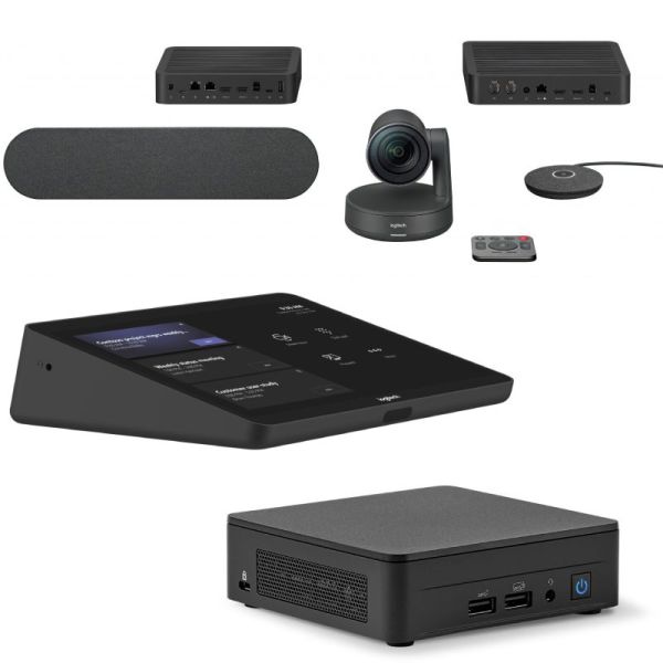 Logitech TAPRALMSTASU-bundel voor middelgrote vergaderruimtes