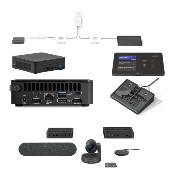 Logitech TAPRALMSTASU-bundel voor middelgrote vergaderruimtes
