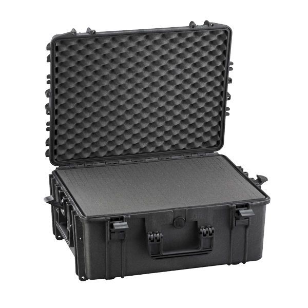MAX540H245S Zwart - Robuuste schuimkoffer 2