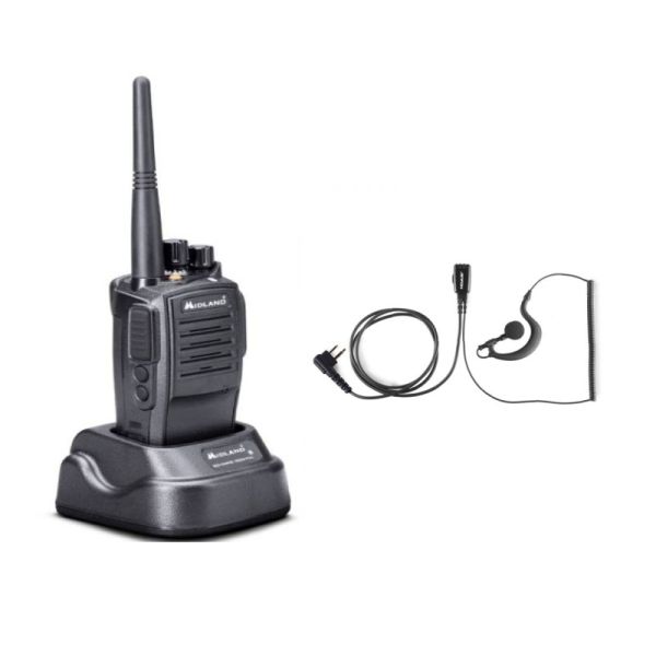 Pack Midland G15 Pro + haak-oortelefoon
