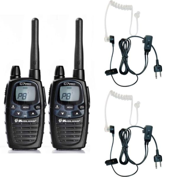 Midland G7L PRO + 2 oortjes