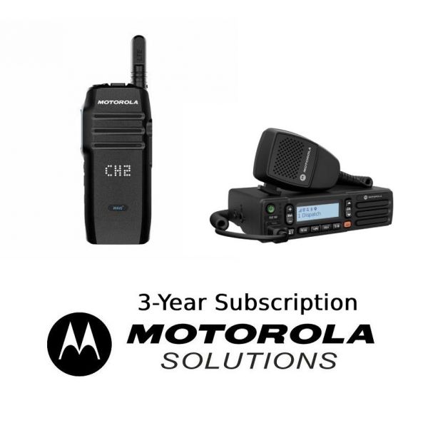 Motorola Wave TLK100/TLK150 3-jaar abonnement