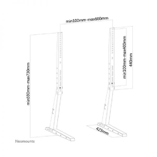 Neomounts Monitorstandaard