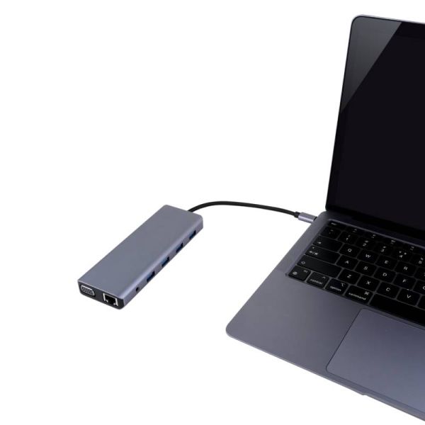 Cleyver Hub USB C 12 poorten