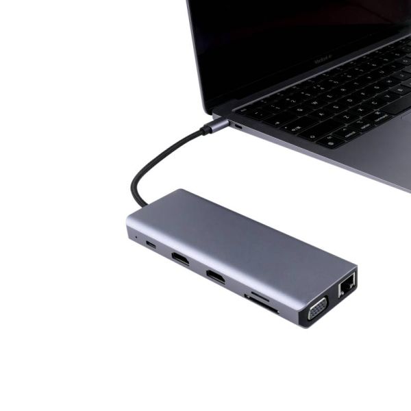 Cleyver Hub USB C 12 poorten