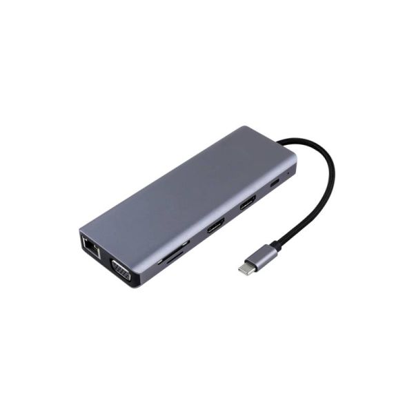 Cleyver Hub USB C 12 poorten