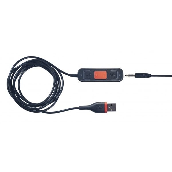 Cleyver 3.5 jack female naar USBA male kabel
