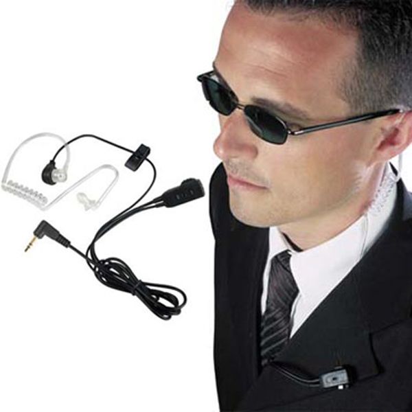 Beveiligings Headset voor Motorola Walkie Talkies (1-Pin) (2)