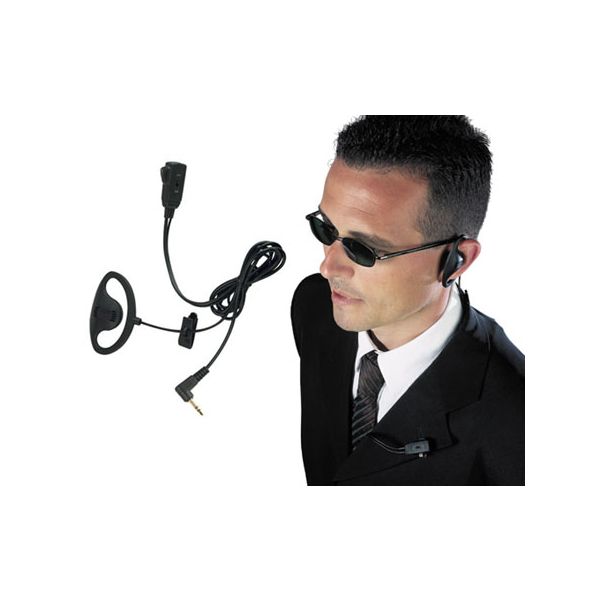 Oorschelp headset voor Motorola Walkie Talkies (1-Pin)