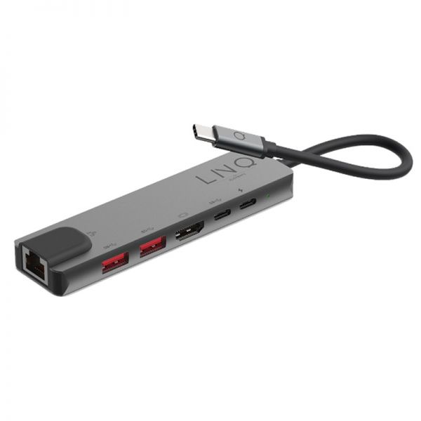LINQ Multipoort Hub PRO 6-in-1