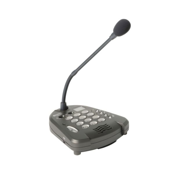 Rondson PA 500 oproepmicrofoon met digitale geheugenfunctie
