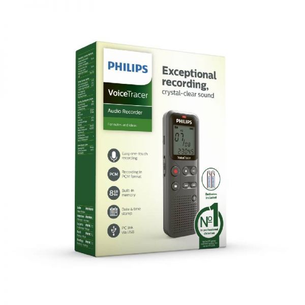 Philips VoiceTracer DVT1120 verpakking