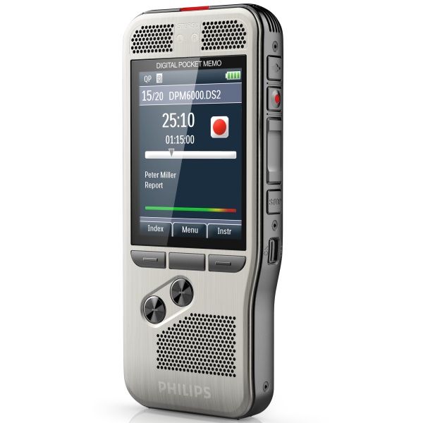 Philips DPM6000 Pocket Memo Digitale Spraakrecorder