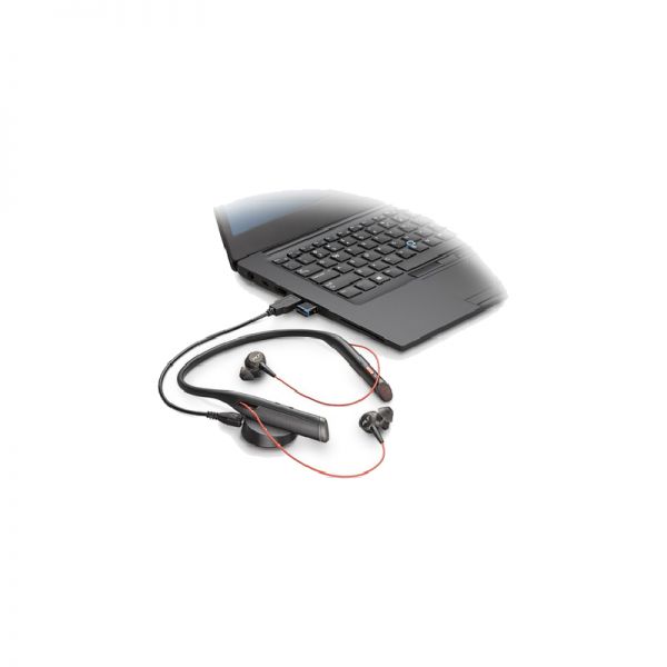 Plantronics Voyager 6200 UC USB-C - Zwart