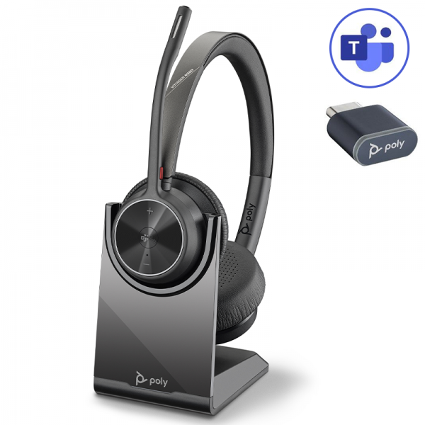 Poly Voyager 4320 USB-C MS + Oplaadstation