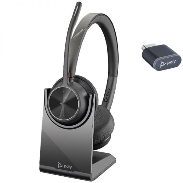 Poly Voyager 4320 USB-C MS + Oplaadstation