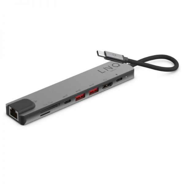LINQ Multipoort Hub PRO 8-in-1