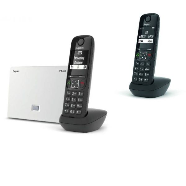 Pakket Gigaset AS690A IP + extra handset