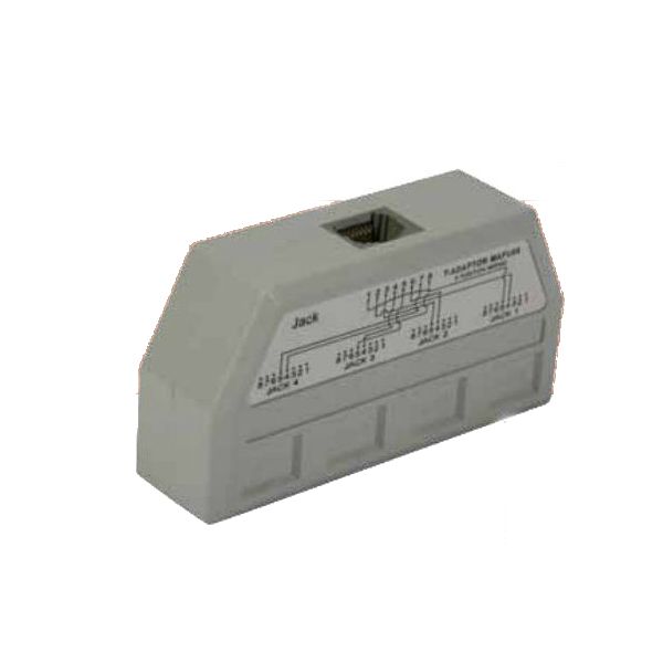 4-Weg RJ45 Verdeler | Onedirect.co.nl
