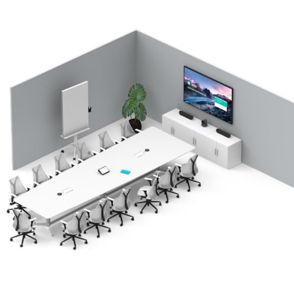 Solution Logitech Large version Google Meet