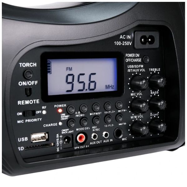 Sonomarket MKS-65PLAY Portable UHF Wireless Voice Amplifier