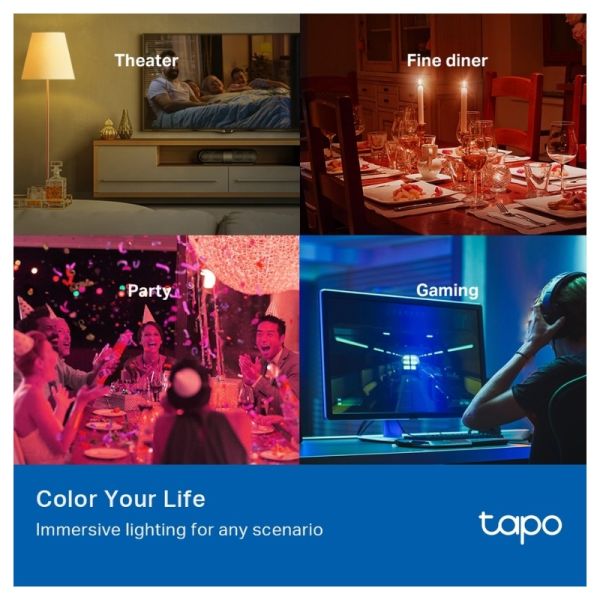 TP Link Tapo L530E 2-Pack Slimme Lamp