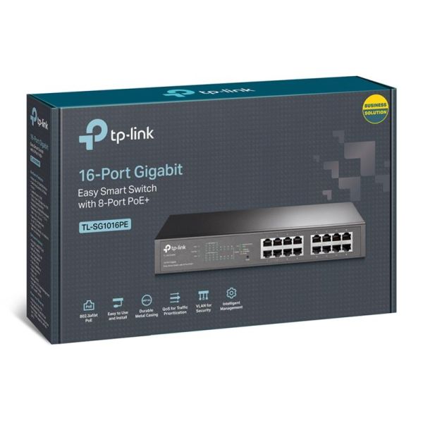 TP-Link TL-SG1016PE netwerk-switch