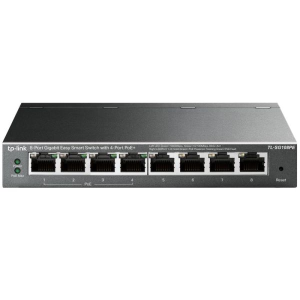 TP-Link TL-SG108PE netwerk-switch