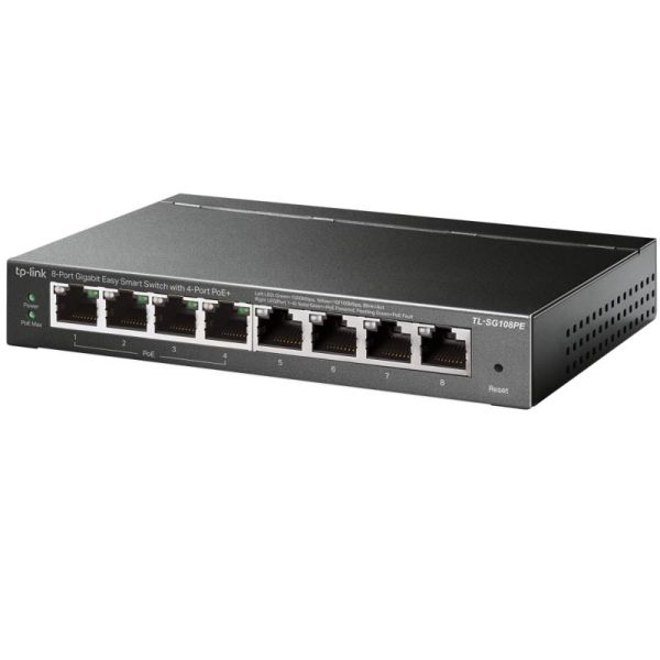 TP-Link TL-SG108PE netwerk-switch
