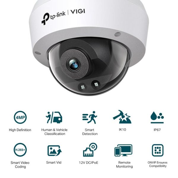 TP-Link VIGI C240I Dome IP-beveiligingscamera