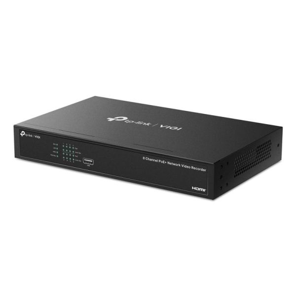 TP-Link VIGI NVR1008H-8P Zwart